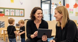 Digitale kommunikation kindergarten eltern erzieher